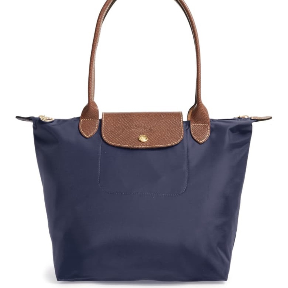 Small purple Le Pliage Longchamp Bag